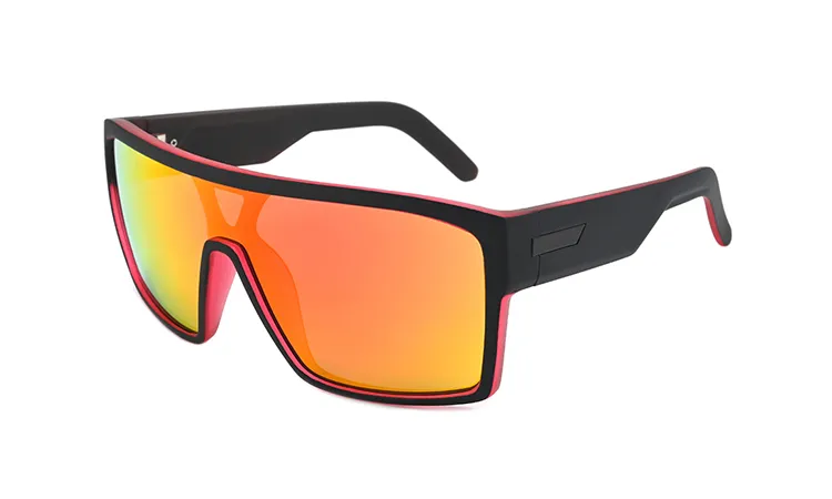 Custom polarized sunglasses with logo oversize TR90 frame TAC lens ...